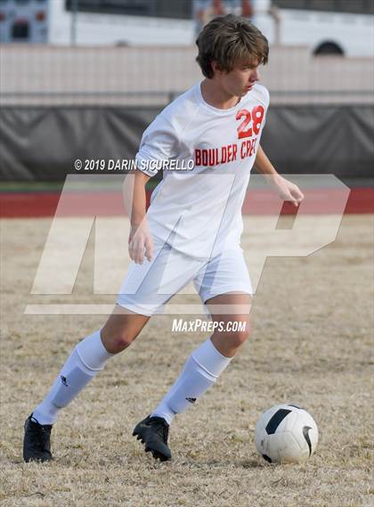 Thumbnail 1 in Queen Creek vs Boulder Creek (DRHS Anthony Solis/Stephen Hopp Cactus Cup) photogallery.