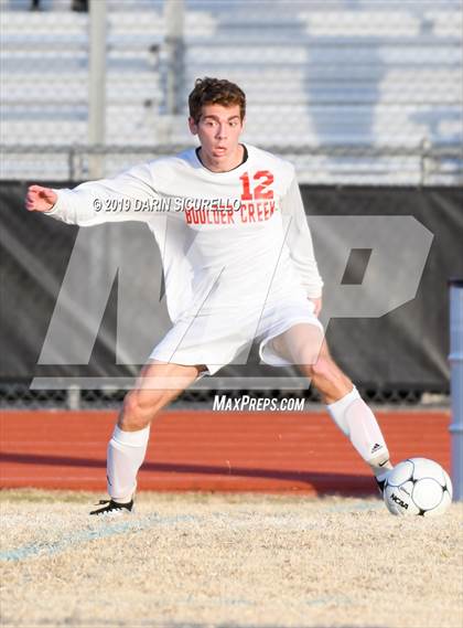 Thumbnail 3 in Queen Creek vs Boulder Creek (DRHS Anthony Solis/Stephen Hopp Cactus Cup) photogallery.
