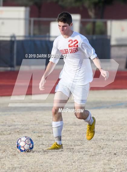 Thumbnail 3 in Queen Creek vs Boulder Creek (DRHS Anthony Solis/Stephen Hopp Cactus Cup) photogallery.