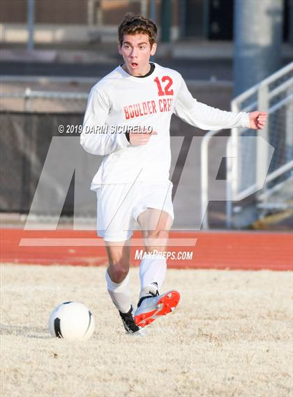 Thumbnail 1 in Queen Creek vs Boulder Creek (DRHS Anthony Solis/Stephen Hopp Cactus Cup) photogallery.