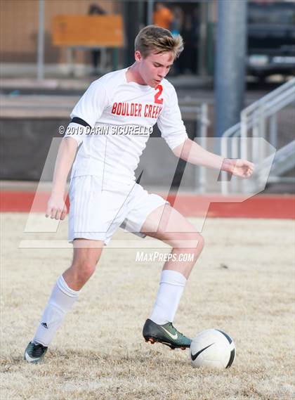 Thumbnail 2 in Queen Creek vs Boulder Creek (DRHS Anthony Solis/Stephen Hopp Cactus Cup) photogallery.
