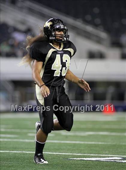 Thumbnail 3 in Mansfield vs. Guyer (5A Division 2 Region 1 Area) photogallery.