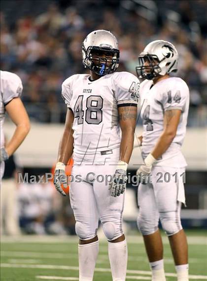 Thumbnail 3 in Mansfield vs. Guyer (5A Division 2 Region 1 Area) photogallery.