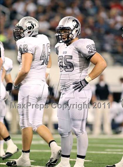 Thumbnail 1 in Mansfield vs. Guyer (5A Division 2 Region 1 Area) photogallery.