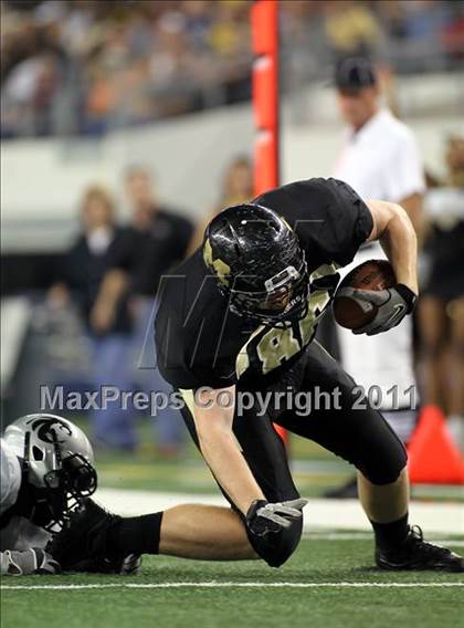 Thumbnail 3 in Mansfield vs. Guyer (5A Division 2 Region 1 Area) photogallery.