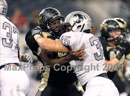 Thumbnail 3 in Mansfield vs. Guyer (5A Division 2 Region 1 Area) photogallery.