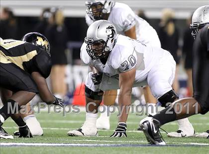 Thumbnail 3 in Mansfield vs. Guyer (5A Division 2 Region 1 Area) photogallery.