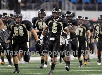 Thumbnail 3 in Mansfield vs. Guyer (5A Division 2 Region 1 Area) photogallery.