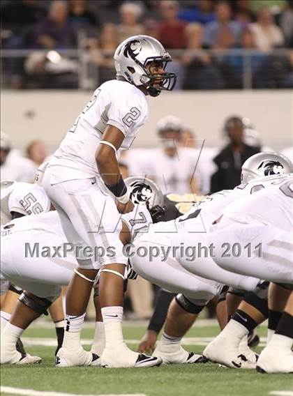 Thumbnail 1 in Mansfield vs. Guyer (5A Division 2 Region 1 Area) photogallery.