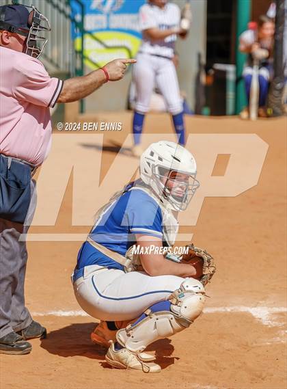 Thumbnail 3 in Trinity Christian vs. Brentwood (GIAA 2A State Championships) photogallery.