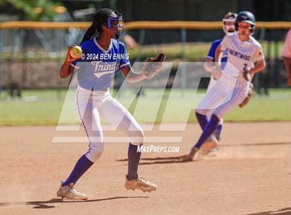 Thumbnail 1 in Trinity Christian vs. Brentwood (GIAA 2A State Championships) photogallery.