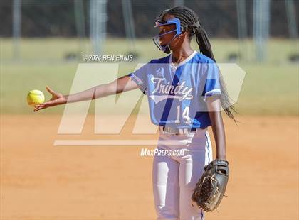 Thumbnail 1 in Trinity Christian vs. Brentwood (GIAA 2A State Championships) photogallery.