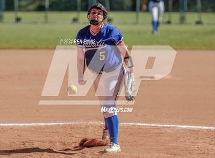 Thumbnail 1 in Trinity Christian vs. Brentwood (GIAA 2A State Championships) photogallery.