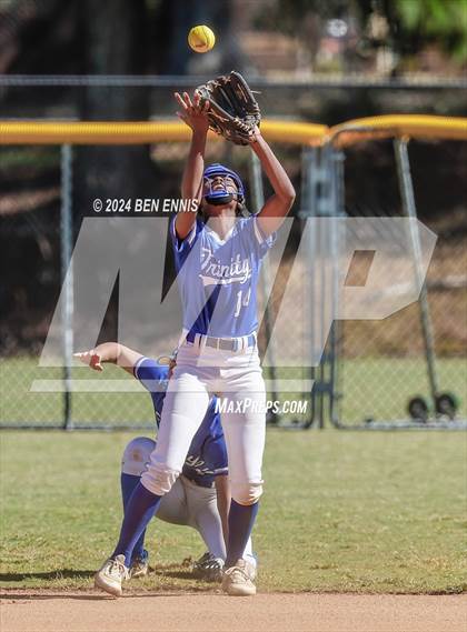 Thumbnail 1 in Trinity Christian vs. Brentwood (GIAA 2A State Championships) photogallery.