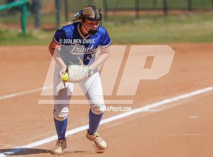 Thumbnail 1 in Trinity Christian vs. Brentwood (GIAA 2A State Championships) photogallery.