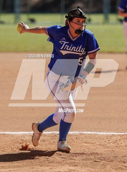 Thumbnail 3 in Trinity Christian vs. Brentwood (GIAA 2A State Championships) photogallery.