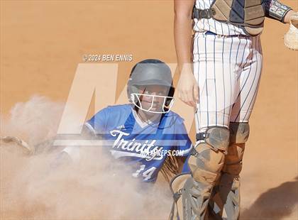 Thumbnail 2 in Trinity Christian vs. Brentwood (GIAA 2A State Championship) photogallery.