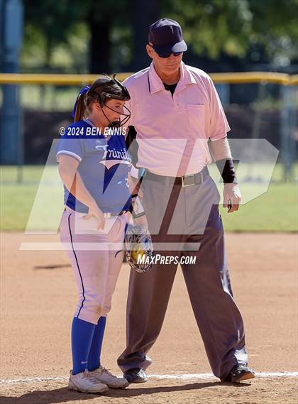 Thumbnail 3 in Trinity Christian vs. Brentwood (GIAA 2A State Championship) photogallery.