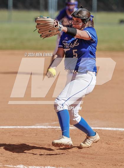 Thumbnail 3 in Trinity Christian vs. Brentwood (GIAA 2A State Championships) photogallery.