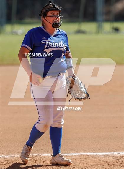 Thumbnail 3 in Trinity Christian vs. Brentwood (GIAA 2A State Championships) photogallery.