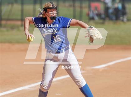 Thumbnail 2 in Trinity Christian vs. Brentwood (GIAA 2A State Championships) photogallery.