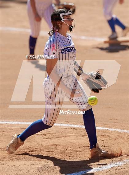 Thumbnail 2 in Trinity Christian vs. Brentwood (GIAA 2A State Championships) photogallery.