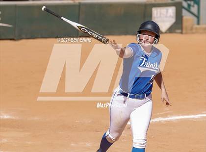 Thumbnail 1 in Trinity Christian vs. Brentwood (GIAA 2A State Championships) photogallery.