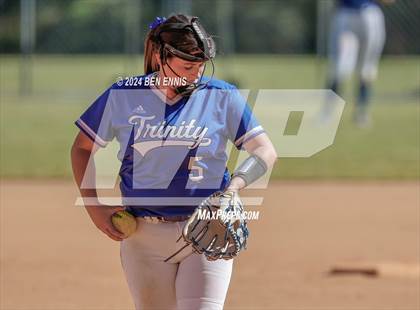Thumbnail 1 in Trinity Christian vs. Brentwood (GIAA 2A State Championships) photogallery.