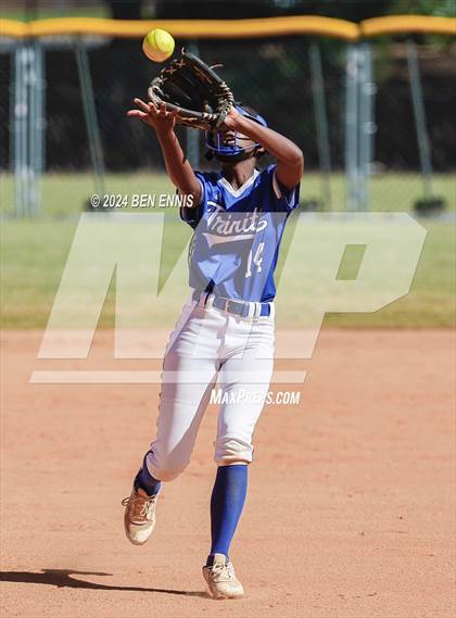 Thumbnail 2 in Trinity Christian vs. Brentwood (GIAA 2A State Championships) photogallery.