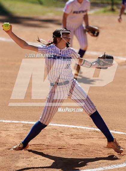 Thumbnail 2 in Trinity Christian vs. Brentwood (GIAA 2A State Championships) photogallery.
