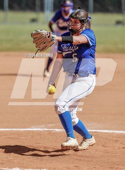 Thumbnail 2 in Trinity Christian vs. Brentwood (GIAA 2A State Championships) photogallery.