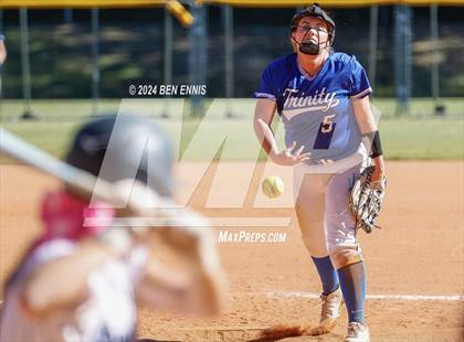 Thumbnail 1 in Trinity Christian vs. Brentwood (GIAA 2A State Championship) photogallery.