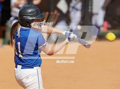 Thumbnail 2 in Trinity Christian vs. Brentwood (GIAA 2A State Championships) photogallery.