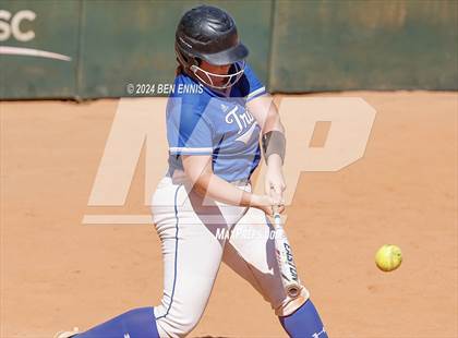 Thumbnail 3 in Trinity Christian vs. Brentwood (GIAA 2A State Championships) photogallery.