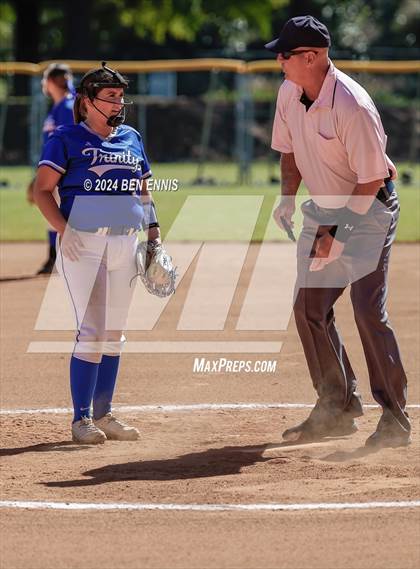 Thumbnail 2 in Trinity Christian vs. Brentwood (GIAA 2A State Championships) photogallery.