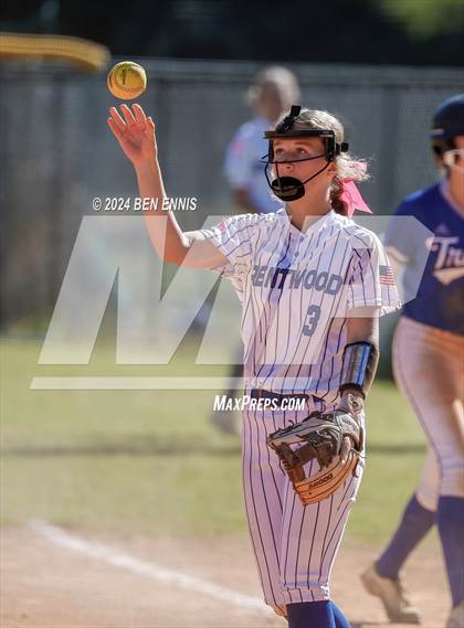 Thumbnail 3 in Trinity Christian vs. Brentwood (GIAA 2A State Championships) photogallery.