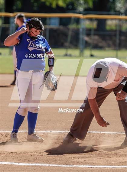 Thumbnail 1 in Trinity Christian vs. Brentwood (GIAA 2A State Championships) photogallery.
