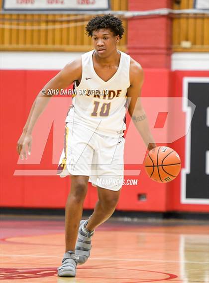Thumbnail 1 in Carl Hayden Community vs Mountain Pointe (PUHSD Coyote Classic Tournament) photogallery.