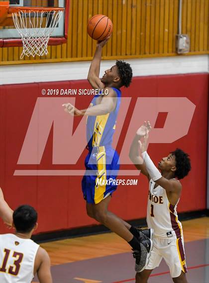 Thumbnail 3 in Carl Hayden Community vs Mountain Pointe (PUHSD Coyote Classic Tournament) photogallery.