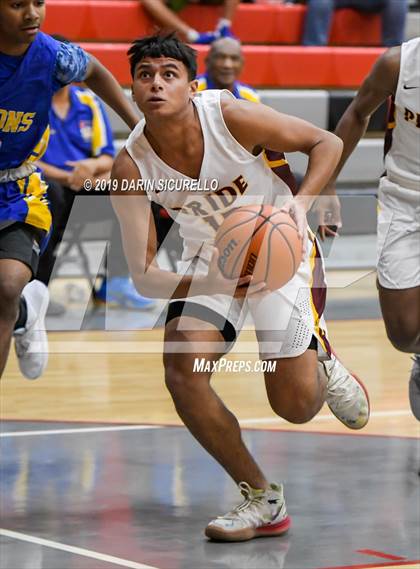 Thumbnail 2 in Carl Hayden Community vs Mountain Pointe (PUHSD Coyote Classic Tournament) photogallery.