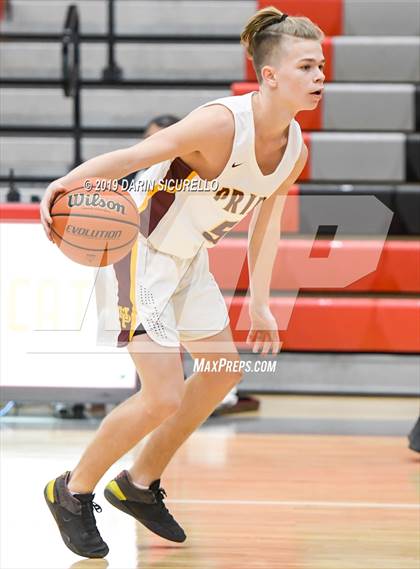 Thumbnail 3 in Carl Hayden Community vs Mountain Pointe (PUHSD Coyote Classic Tournament) photogallery.