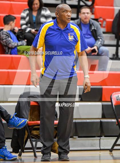 Thumbnail 2 in Carl Hayden Community vs Mountain Pointe (PUHSD Coyote Classic Tournament) photogallery.