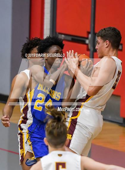 Thumbnail 3 in Carl Hayden Community vs Mountain Pointe (PUHSD Coyote Classic Tournament) photogallery.
