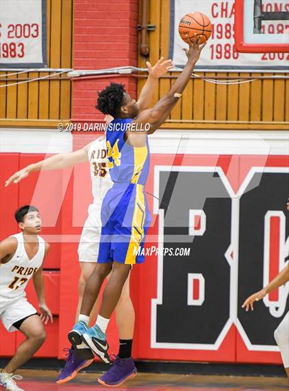 Thumbnail 3 in Carl Hayden Community vs Mountain Pointe (PUHSD Coyote Classic Tournament) photogallery.