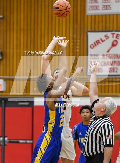 Thumbnail 1 in Carl Hayden Community vs Mountain Pointe (PUHSD Coyote Classic Tournament) photogallery.