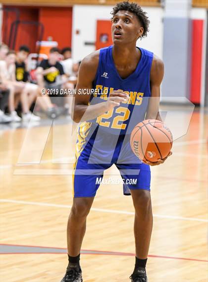 Thumbnail 1 in Carl Hayden Community vs Mountain Pointe (PUHSD Coyote Classic Tournament) photogallery.