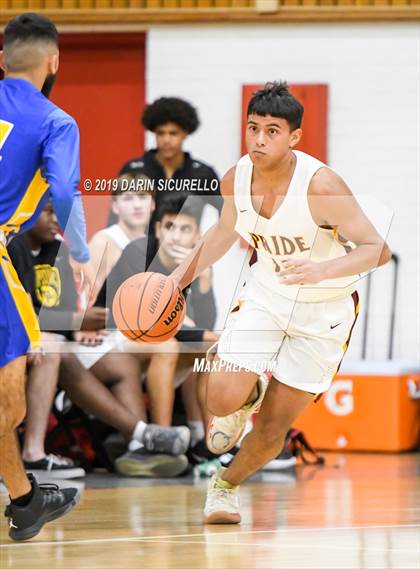 Thumbnail 1 in Carl Hayden Community vs Mountain Pointe (PUHSD Coyote Classic Tournament) photogallery.