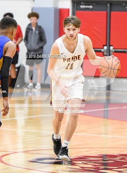Thumbnail 3 in Carl Hayden Community vs Mountain Pointe (PUHSD Coyote Classic Tournament) photogallery.