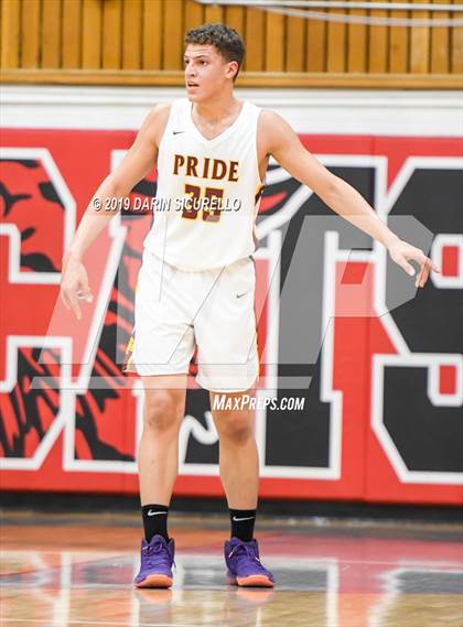 Thumbnail 3 in Carl Hayden Community vs Mountain Pointe (PUHSD Coyote Classic Tournament) photogallery.