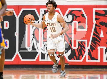 Thumbnail 2 in Carl Hayden Community vs Mountain Pointe (PUHSD Coyote Classic Tournament) photogallery.